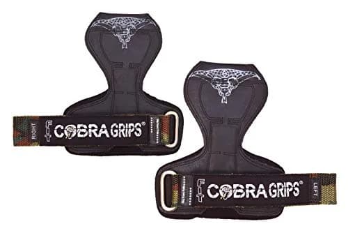 Cobra Grips PRO MILT CAMO Rubber Weight Lifting Gloves with Wrist Wraps - 5.5-8.75" Wrist thumbnail 3