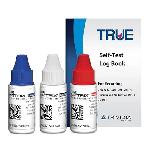 TRUE METRIX Control Solution Bundle, Level 1, 2, 3 Solutions | Accurate Blood Glucose Practice & Tracking thumbnail 1