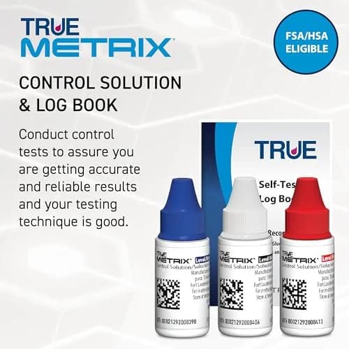 TRUE METRIX Control Solution Bundle, Level 1, 2, 3 Solutions | Accurate Blood Glucose Practice & Tracking thumbnail 3