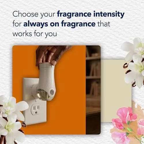Glade PlugIns Air Freshener Refills Sheer Vanilla Embrace 3.35 Fl Oz (5 Count) | Scented with Essential Oils thumbnail 6