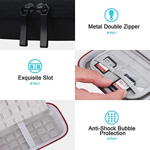 Lacdo Hard Carrying Case for SanDisk Extreme Pro/SanDisk Extreme Portable SSD 500GB 1TB 2TB 4TB 8TB | Shockproof & Water-Resistant thumbnail 3