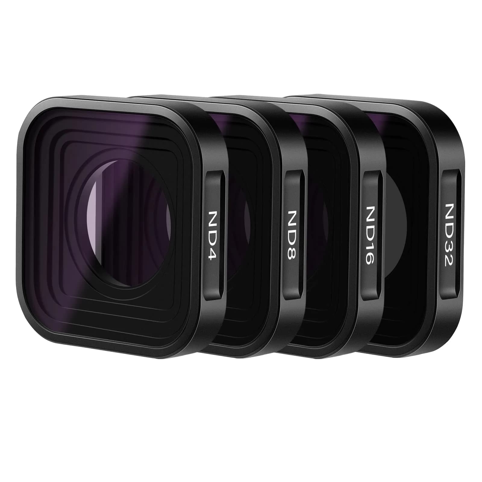 NEEWER 4-Pack ND Filter Kit for GoPro Hero 13/12/11/10/9 Cameras | Multicoated Optical Glass, Aviation Aluminum Frame
