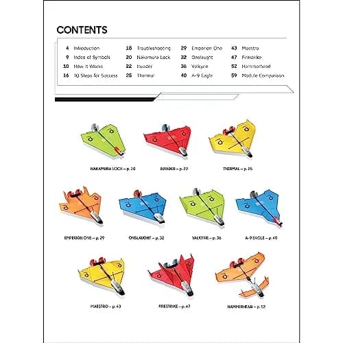 POWERUP TOYS The PowerUp Paper Airplane Book | 10 Unique Designs & STEM Learning (59 pages, paperback) thumbnail 3