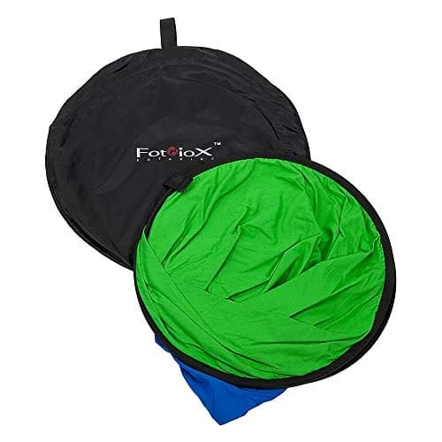 Fotodiox Pro Collapsible Background 48x72in | Green & Blue Studio Backdrop for Photography thumbnail 2