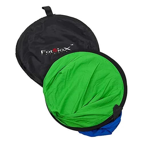 Fotodiox Pro Collapsible Background 40x60in | Chromakey Green & Blue, Portable & Easy Setup thumbnail 2