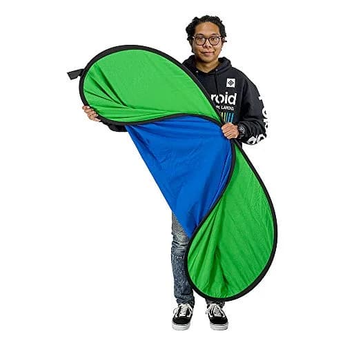 Fotodiox Pro Collapsible Background 40x60in | Chromakey Green & Blue, Portable & Easy Setup thumbnail 3