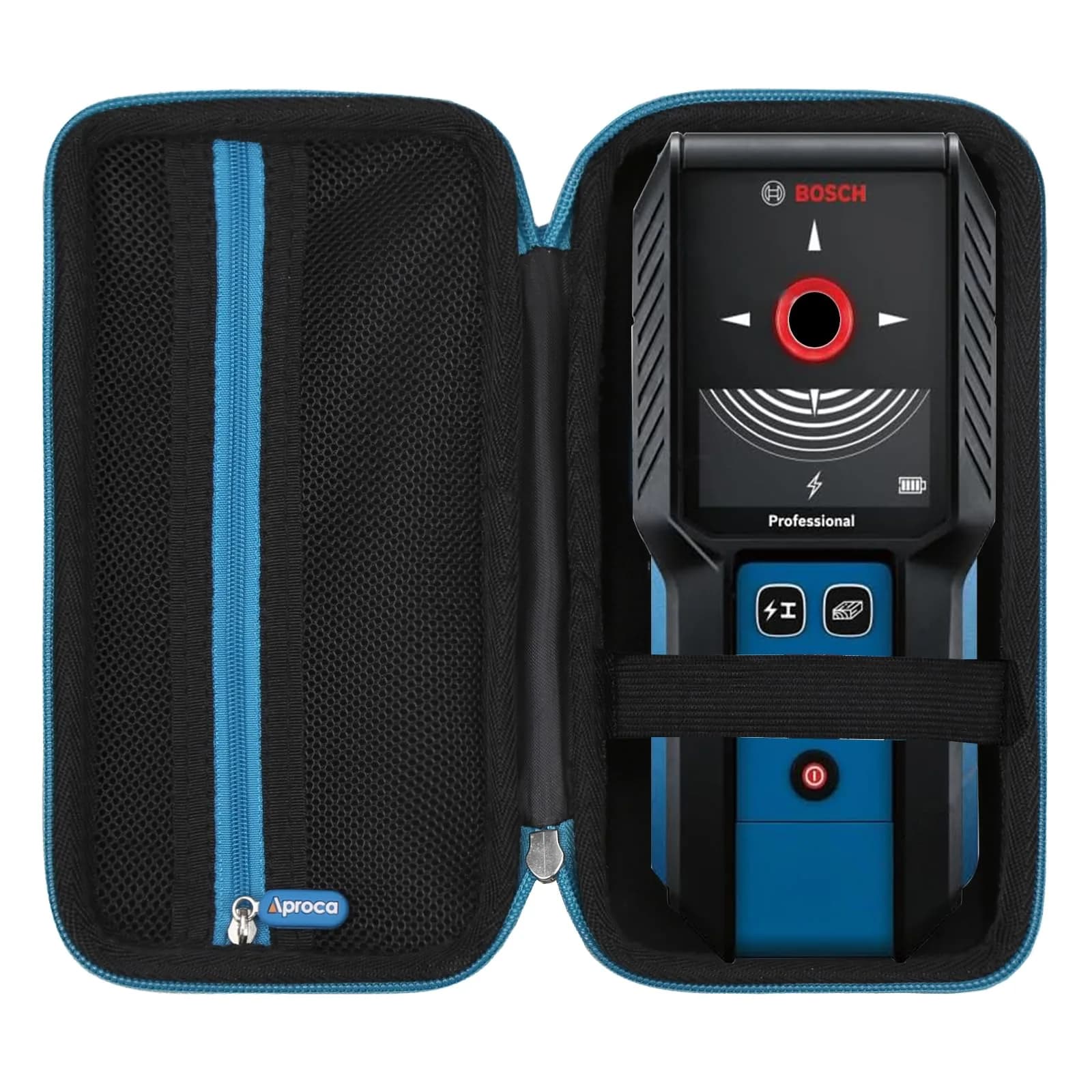 Aproca Hard Storage Travel Case for Bosch GMS120 Scanner | Blue - main product image