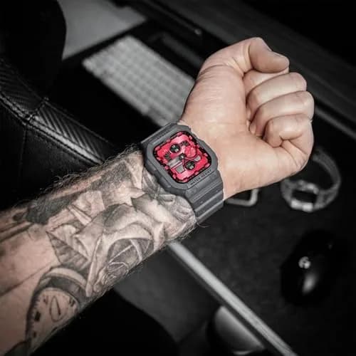 amBand Rugged Compatible for Apple Watch 45mm 44mm 42mm Space Gray | Shockproof Military Drop-Proof thumbnail 5