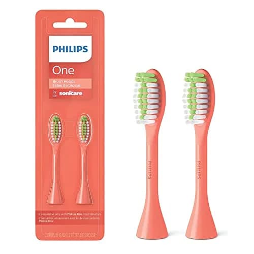 Philips Sonicare Kids Replacement Brush Heads - Miami Coral, 2-Pack thumbnail 1