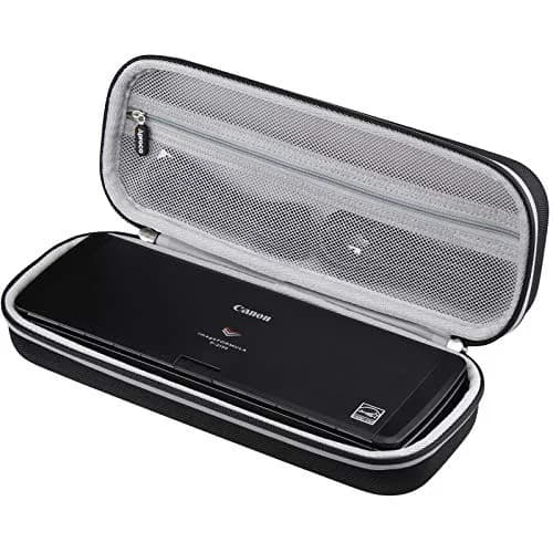 Aproca Portable Case for Canon ImageFORMULA R10 / P-215II | Durable EVA Hard Bag with Mesh Pocket, Black (Case Only) thumbnail 9