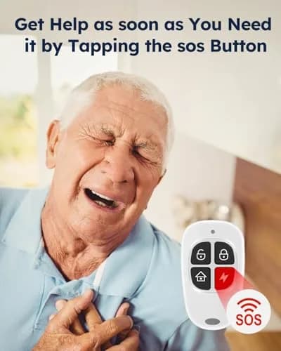 tolviviov WiFi Door Alarm System 8-Piece Kit | Real-Time Alerts, No Monthly Fee, DIY Installation thumbnail 5