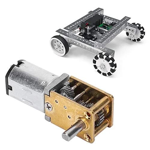 Hilitand Mini Gear Motor 3V | High Torque, Low Noise, 16RPM, Geared DC Motor thumbnail 9
