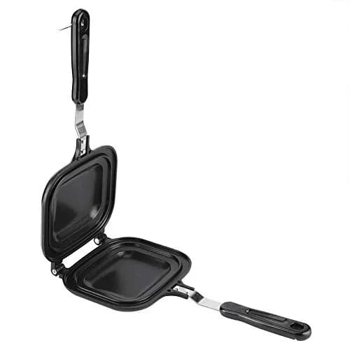 Oumefar Square Double-Sided Pancake Pan 36.5x16x3.5cm (14.4x6.3x1.4in) | Nonstick Sandwich Maker for Breakfast Omelettes thumbnail 1