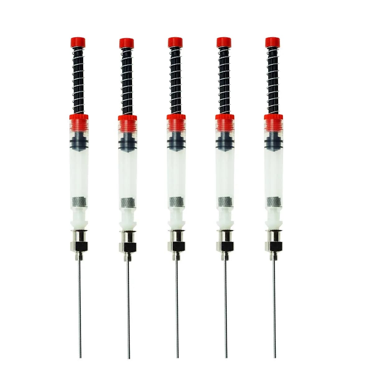 Asvine 5 Pack Fountain Pen Ink Syringe Filler with Blunt Needle Tip | Smooth Ink Flow - main product image
