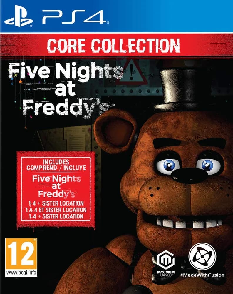 Maximum Games Five Nights At Freddy's: Core Collection | PS4 Horror Adventure Game in India — Black