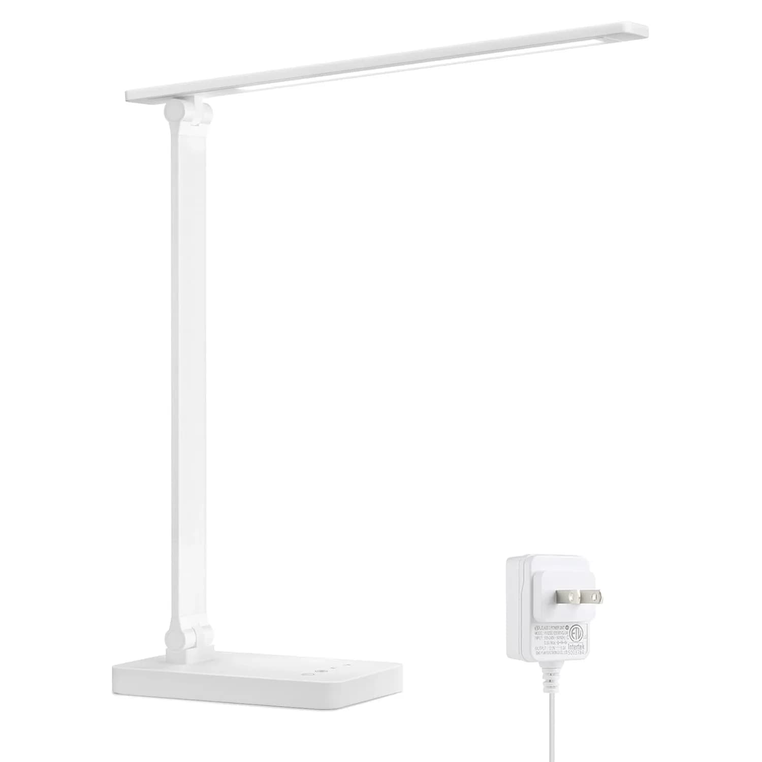 Lepro LED Desk Lamp 9.5W 800lm White | Dimmable Touch Control for Home Office & Study - main product image