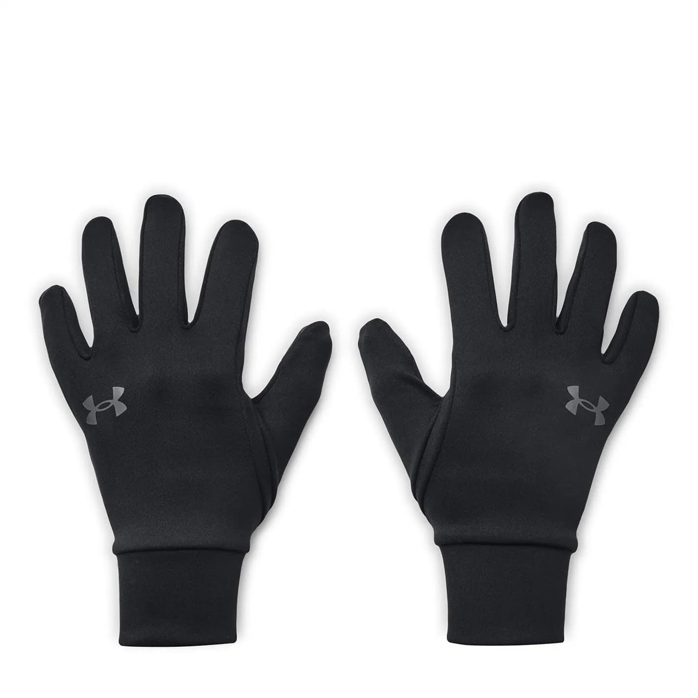 Under Armour Boys' Storm Liner Gloves, Black, YLG (156 g / 5.5 oz) — Black (001)/Pitch Gray