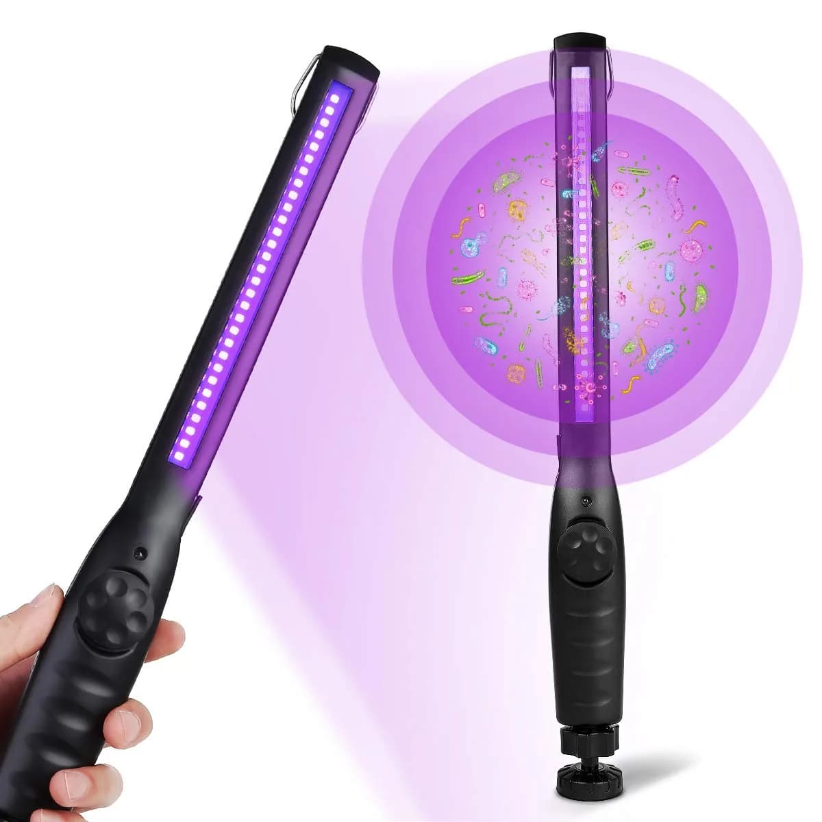 ESUEXO UV Light Sanitizer Portable Travel UV Light Sanitizer Wand 1 Count (Pack of 1) | Handheld UV Disinfection - main product image
