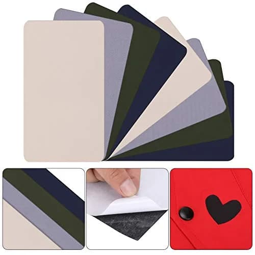 WILLBOND Nylon Repair Patches 8 Pack Waterproof Self Adhesive Fabric Patches thumbnail 3