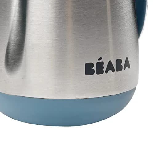 Béaba Stainless Steel Straw Sippy Cup, Insulated Toddler Cups Spill Proof with Removable Handles, 250ml (8.5 oz) | BPA-Free, Leak-Proof thumbnail 4