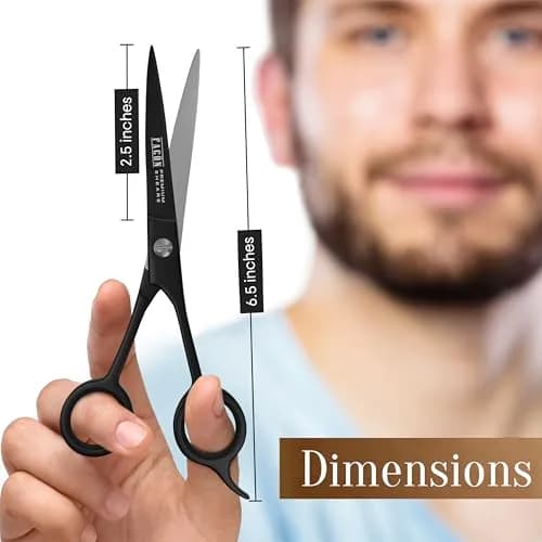 FACON Professional Hair Cutting Scissors 6.5 Inch Razor Edge Barber Shears | Japanese Stainless Steel thumbnail 7