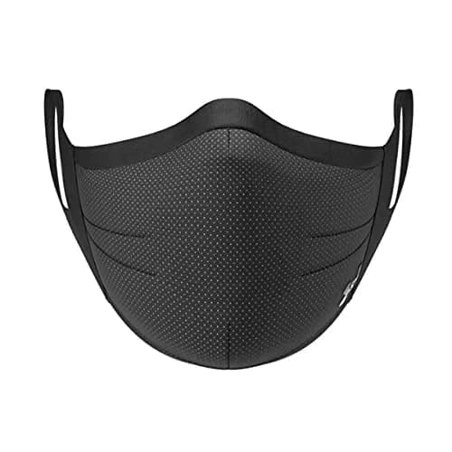 Under Armour Sports Facemask - Black/Black Small/Medium | Breathable, Reusable, All-Day Comfort thumbnail 3