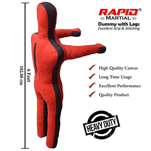 Rapid Martial 6ft Unfilled Punching Bag | MMA & Karate Training Equipment thumbnail 8