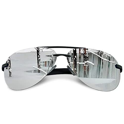 Fishingtours Classic Aviator Sunglasses for Men & Women | 65mm Lens Width (2.56 in) thumbnail 1