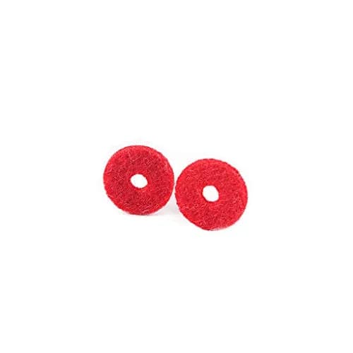 Alnicov 90PCS 12.5MM Piano Felt Front Rail Regulating Punchings Red | Replacement Parts for Piano thumbnail 6