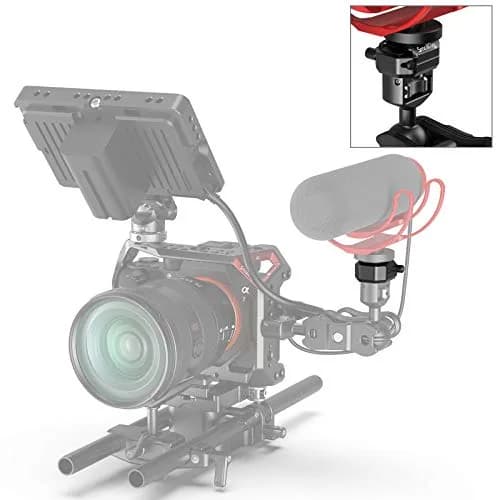 SmallRig Cold Shoe Mount with Safety Release - 2797 | Compact Aluminum Accessory Mount thumbnail 8