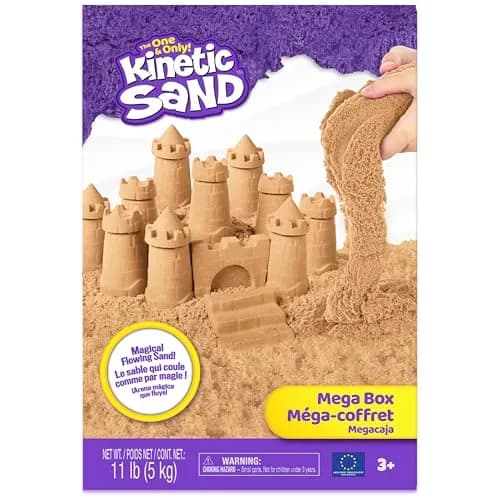 Kinetic Sand 5kg (11lb) Natural Brown Bulk Play Sand | Sensory Toy for Kids Ages 3+ thumbnail 8