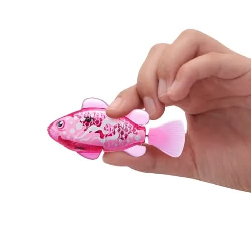 Robo Alive Robo Fish Robotic Swimming Fish 2 Pack (Blue + Red) | Water Activated Color Change Toy thumbnail 2