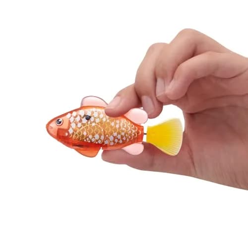 Robo Alive Robo Fish Robotic Swimming Fish 2 Pack (Blue + Red) | Water Activated Color Change Toy thumbnail 3