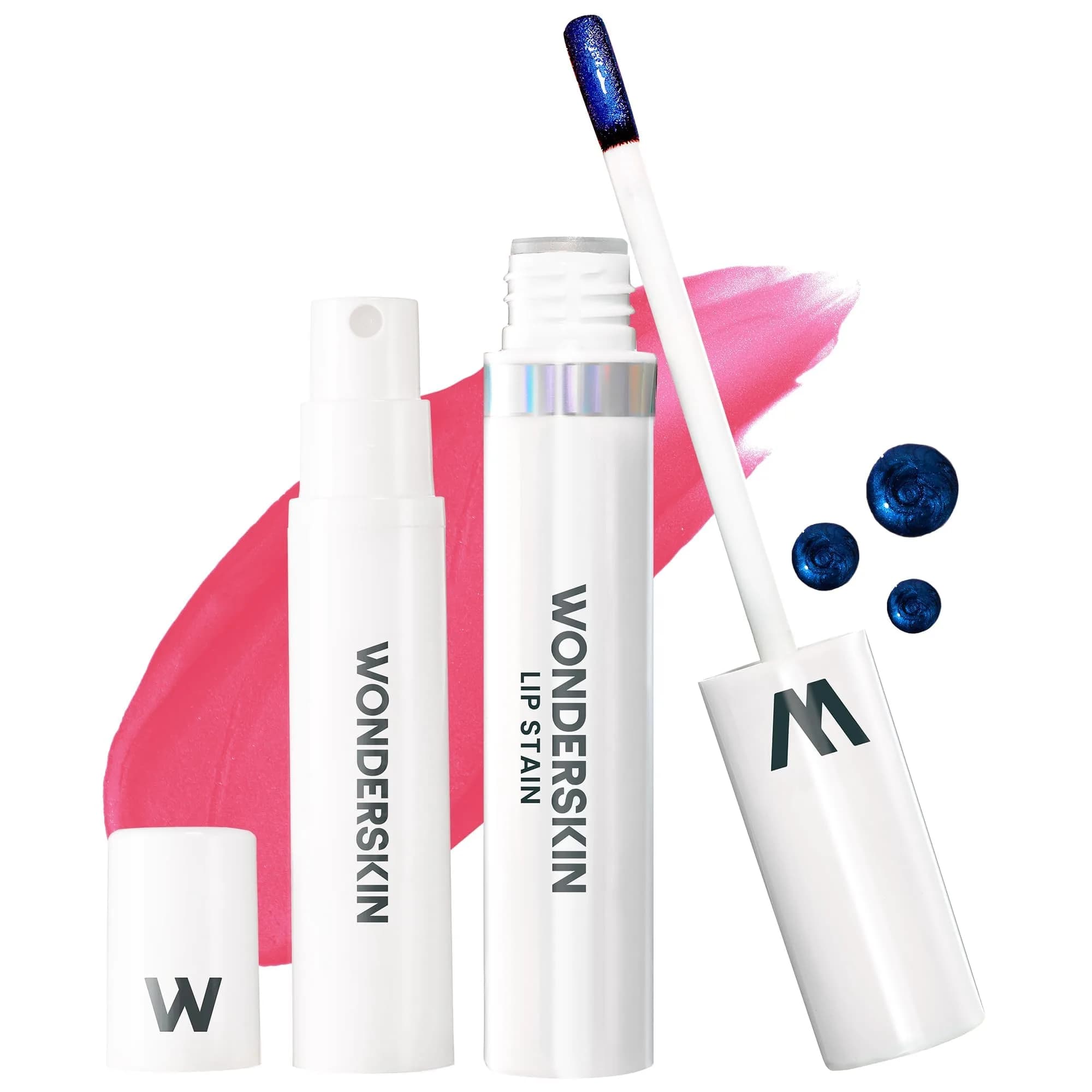 Wonderskin Wonder Blading Peel & Reveal Lip Stain Kit | 0.14 Fl Oz (4 ml) | Long-Lasting, Waterproof, Transfer-Proof