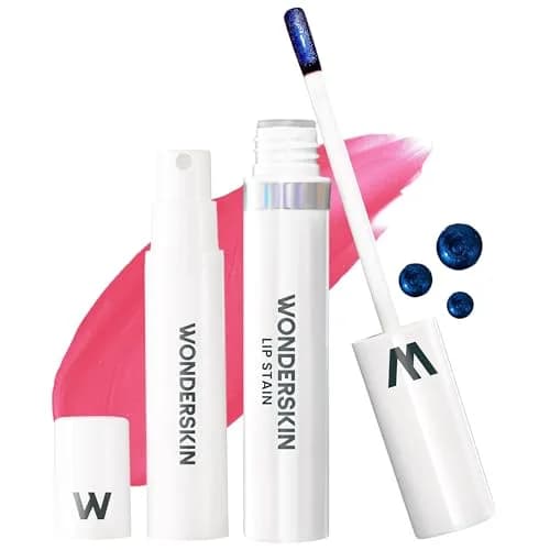 Wonderskin Wonder Blading Peel & Reveal Lip Stain Kit | 0.14 Fl Oz (4 ml) | Long-Lasting, Waterproof, Transfer-Proof thumbnail 1