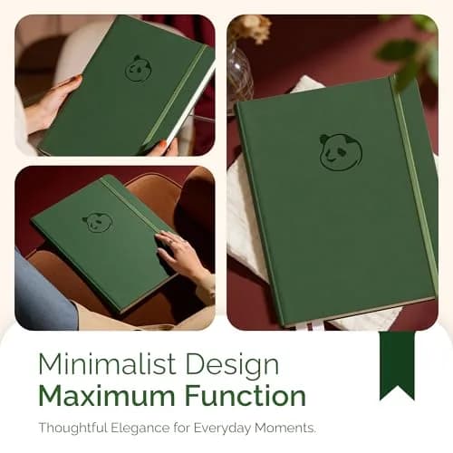 Panda Planner Pro A4 Daily Planner 2026 Dark Green | Undated, Deep Organization for Students & Professionals thumbnail 4