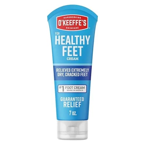 O'Keeffe's for Healthy Feet Foot Cream 7 oz (198 g) | Heals, Relieves & Repairs Extremely Dry, Cracked Feet thumbnail 1