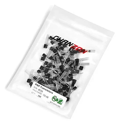 CHANZON PNP Power BJT Bipolar Junction Transistor TO-92 Pack of 100 | High-Performance Power Management thumbnail 3
