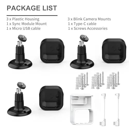 Pefecon All-New Blink Outdoor Camera Cover for Blink Outdoor 4/2K+ Camera/3rd Gen | Weatherproof, Adjustable, Easy Install thumbnail 7