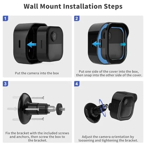 Pefecon All-New Blink Outdoor Camera Cover for Blink Outdoor 4/2K+ Camera/3rd Gen | Weatherproof, Adjustable, Easy Install thumbnail 8