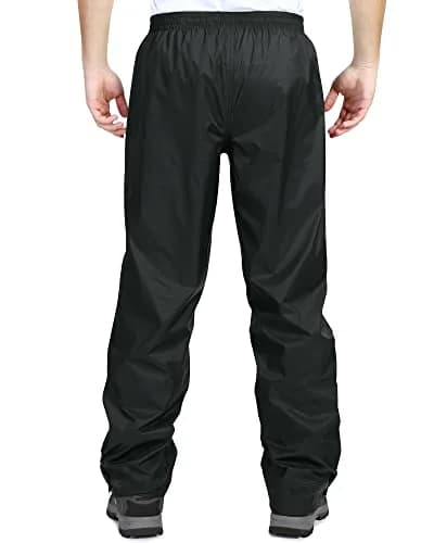 33,000ft Men's Rain Pants Waterproof Windproof Breathable Mesh Lining 36W x 30L | Outdoor Rain Gear thumbnail 2
