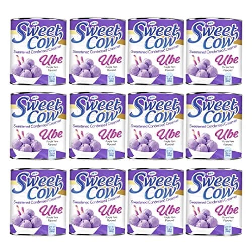 Jans Ube Condensed Milk 13.40 oz (379.9 g) Pack of 12 | Authentic Filipino Dessert Ingredient thumbnail 2