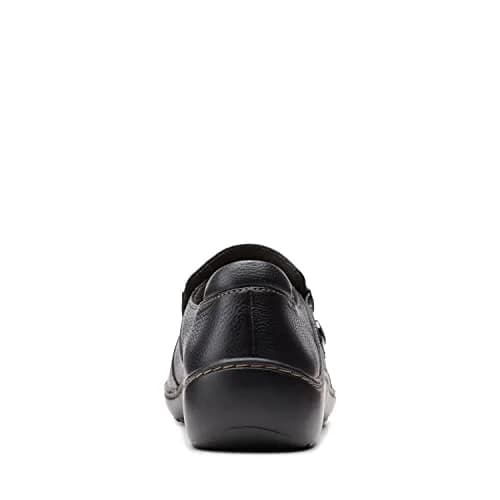 Clarks Women's Cora Poppy Loafer 12 | Slip-On Leather Comfort Shoe thumbnail 7