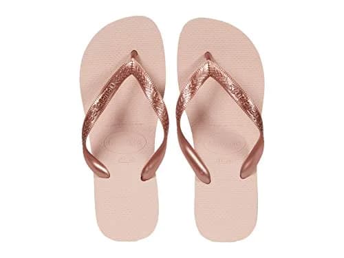 Havaianas Women's Top Tiras Flip Flop Sandal Ballet Rose 24cm (US Women's 9-10) | Slip-Resistant Rubber Beachwear thumbnail 1
