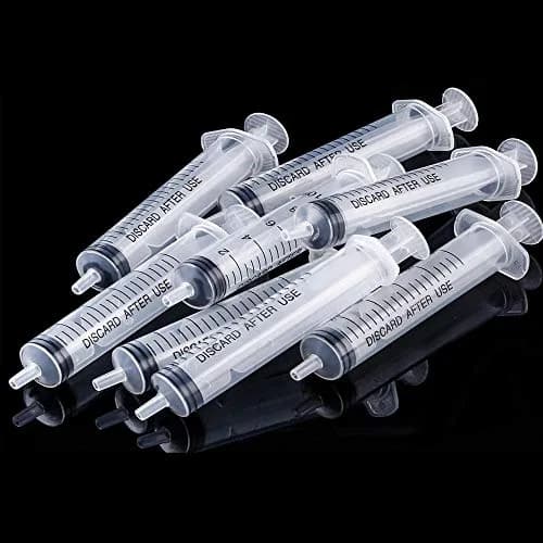 Ulove Prs 10ml Plastic Sterile Syringes (20 Count, 10ml) | Individually Wrapped for Labs & Dispensing thumbnail 4