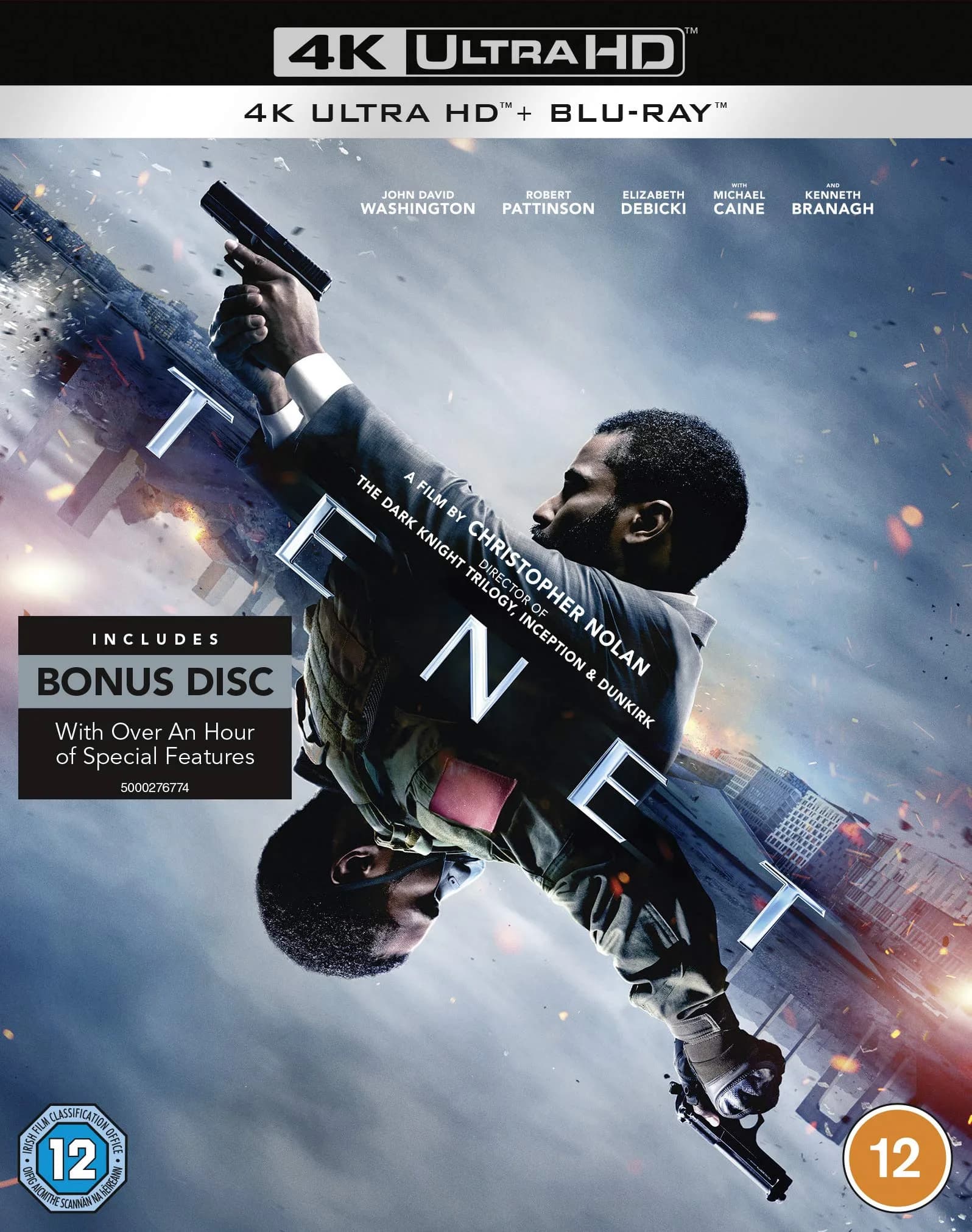 Tenet 4K Ultra HD Blu-ray [Region Free] 150 min | Action & Adventure Movie - main product image