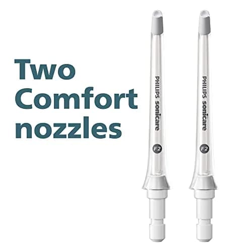 Philips Sonicare Comfort Tips F2 for Power Flosser 2 Count (Pack of 1) | Gentle on Gums thumbnail 6