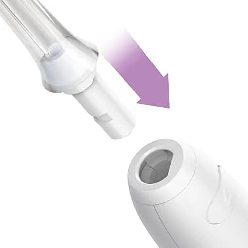 Philips Sonicare Power Flosser Quad Stream Tips (F3) 2pk White | 4 Wide Streams for Deep Clean thumbnail 6