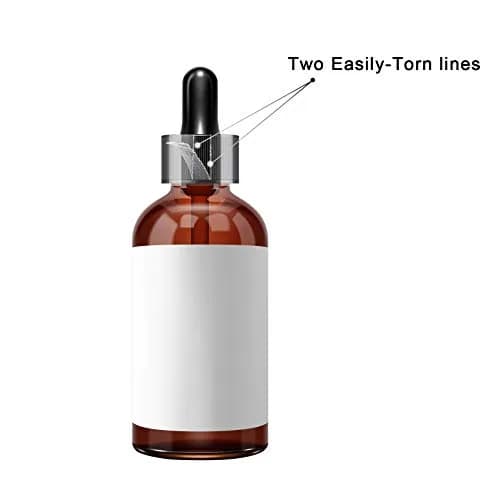 Morepack Clear Perforated Heat Shrink Bands for Bottles Jars 45x23mm (600 Pieces) | Tamper Evident Seal for Dropper Bottles thumbnail 6