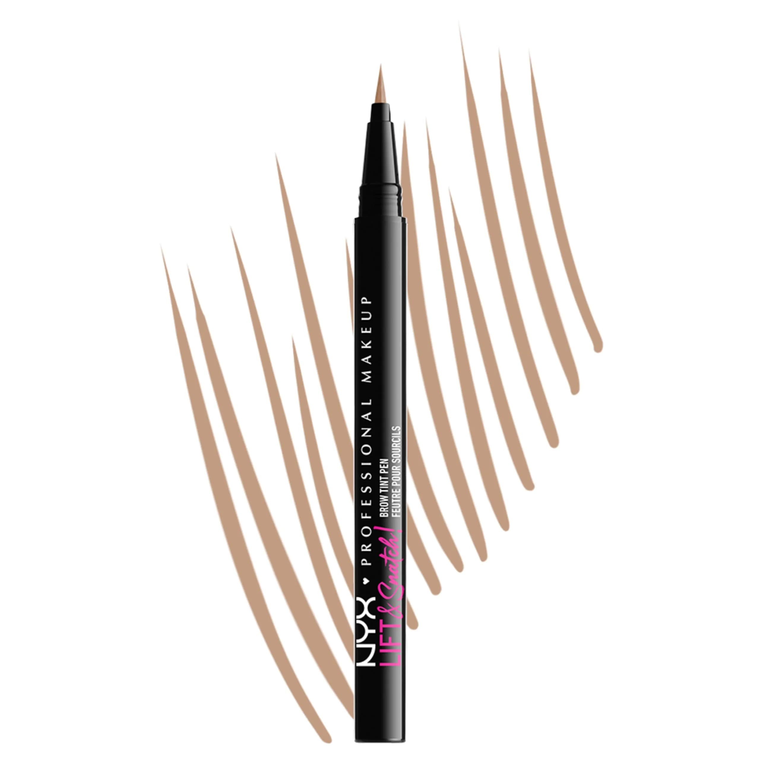 NYX PROFESSIONAL MAKEUP Lift & Snatch Eyebrow Tint Pen, Taupe | Microbrush for Natural to Snatched Brows - main product image